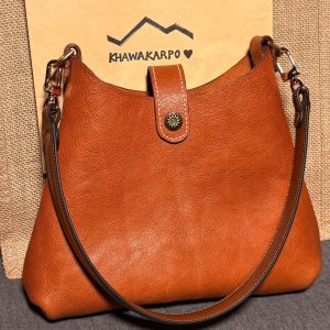 Handmade Brown Shoulder Bag